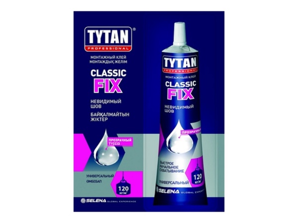 Клей "Титан" Classic Fix каучук.100 мл Клей "Титан" Classic Fix каучук.100 мл